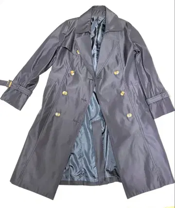 [ ASTORIA ODIER ] 트렌치코트 여성용 네이비 6버튼