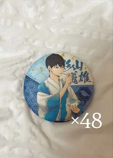 하이큐!! 카게야마 토비오 캔뱃지 48개