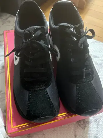 NO NAME 블랙 스니커즈 36