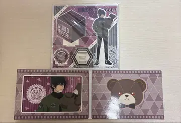 월드 트리거 카게우라 마사토 아크릴 스탠드 카드 세트 복권 메이트