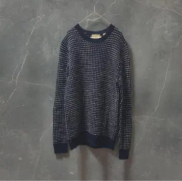 JOURNAL STANDARD 버즈아이 니트 100% 울 L 사이즈