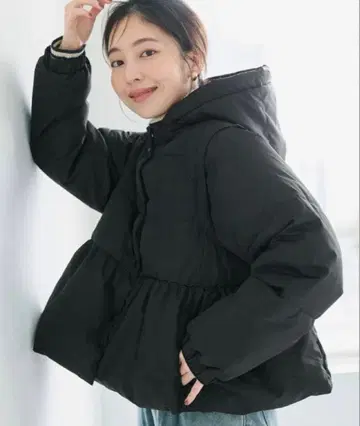 [ M 사이즈 ] coca 4way 충전솜 아우터 블랙