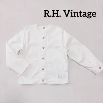 론 헤르만 R.H. Vintage 노카라 데님 자켓 화이트