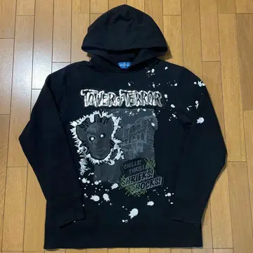 레어!! Disney REROST 타워 오브 테러 후드티