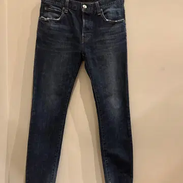 RED CARD 투모로우랜드 별주 리듬 다크 블루 스키니 데님