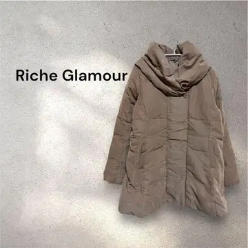 Riche Glamour 리셰 글래머 다운 자켓 모카 브라운 M