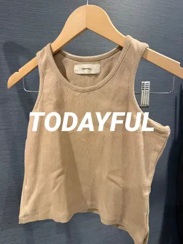 [새상품급] TODAYFUL 아메리칸 슬리브 탱크탑