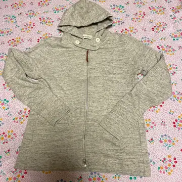 TINA and SUSIE 후드티 멜란지 라이트 그레이