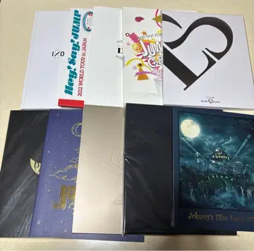 Hey! Say! JUMP 콘서트 팜플렛 10권 세트입니다