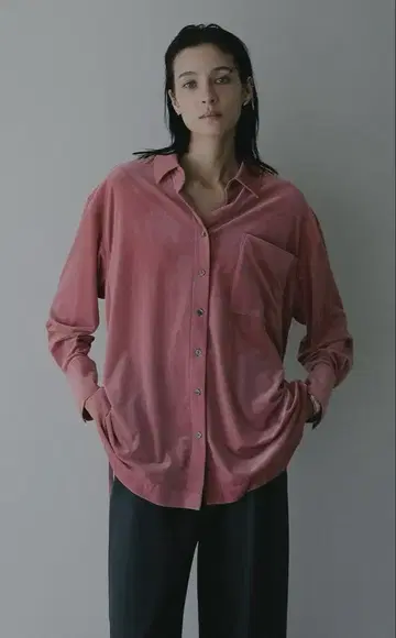 MANOF 금기 완판 VELOUR OVER SHIRTS 벨루어 셔츠