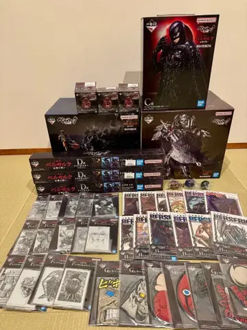 베르세르크 제일복권 갓츠 해골 기사 페무토 베헤리트 피규어