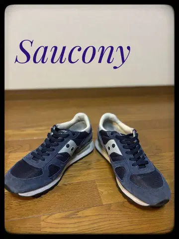 Saucony Shadow Original 네이비 스니커즈