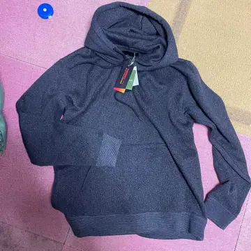 새상품 프릭스스토어 다크 그레이 후드 부착 후드티