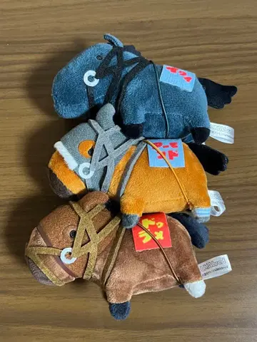 UMAbred 마스코트 봉제 인형 2종 컴플리트 우마브레드