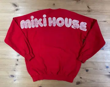 miki HOUSE 90s 트레이닝복 빨간색 일본제 L 사이즈