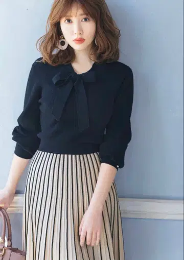 질 바이 질 스튜어트 니트 원피스 코지하루 착용 프리 사이즈