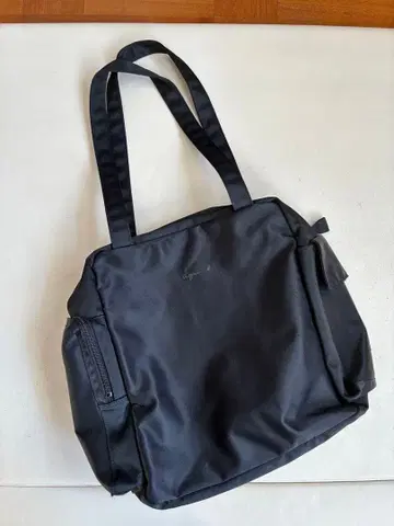 agnis b. 블랙 숄더백 토트백