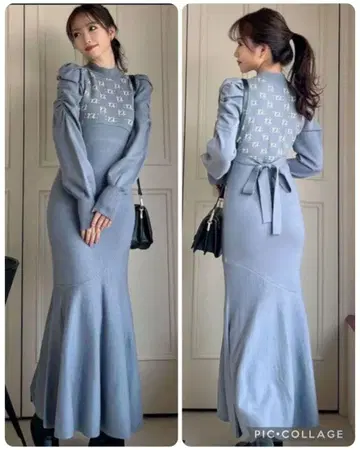 리젝시 니트 원피스