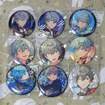 앙스타 세나 이즈미 캔뱃지 사인 스티커 색지 피쿠리아