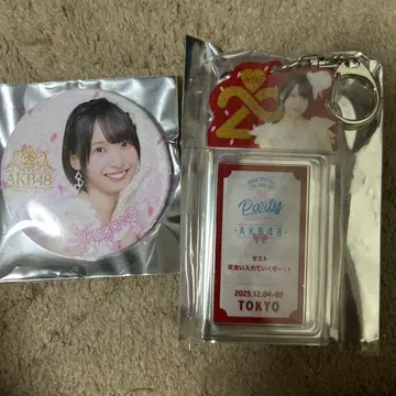 사카가와 히카 지역 한정판 키링 캔뱃지