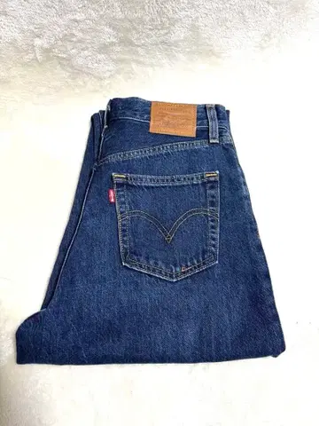 Levi's BIGE 하이라이즈 테이퍼드 W25 하이웨스트 데님