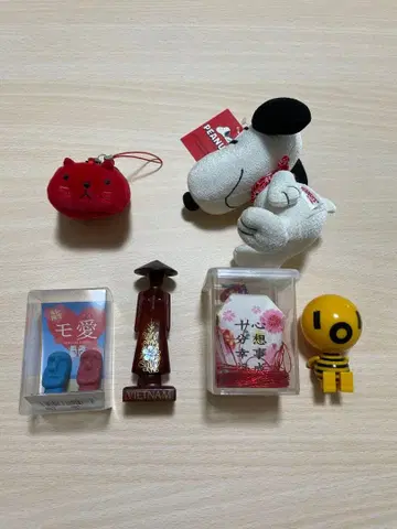 스누피 외 기념품 세트