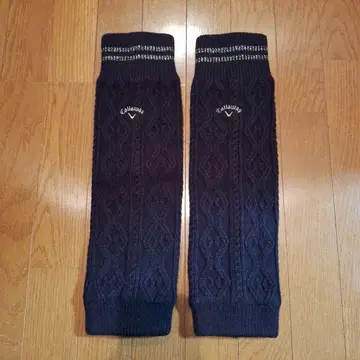 Callaway BLACK 케이블 짜임 레그 워머