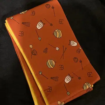 키류오리 다도구 패턴  반폭 오비