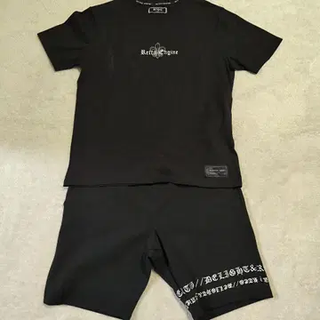 새상품급 아담스 저글러 로고 T셔츠 숏팬츠 셋업