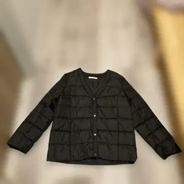 [ 새상품급 ] AUNT MARIE'S 블랙 다운 자켓