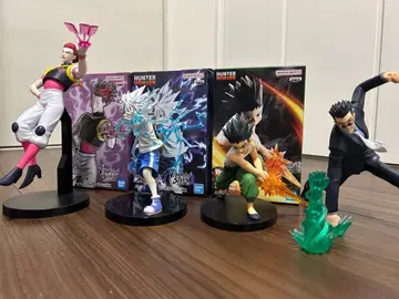 HUNTER x HUNTER 곤 키루아 레오리오 히소카 피규어