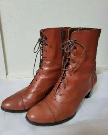 [일본제] 천연 가죽 부츠