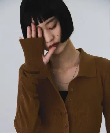 ADAM ET ROPE' FEMME 폴로 니트 리브 가디건 FREE