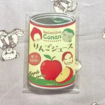 명탐정 코난 사과 주스 캔뱃지 나가노현경 미개봉