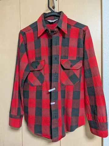 희소 사이즈! FROSTPROOF 빨검 체크 셔츠 L 사이즈
