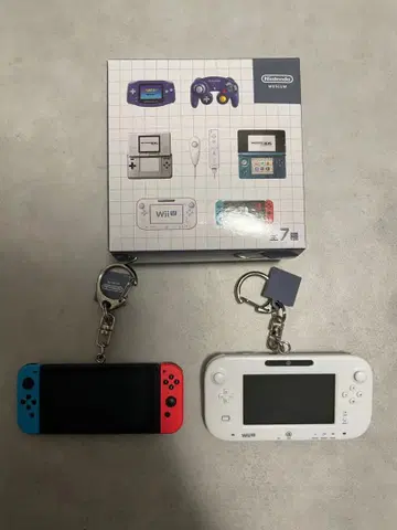 게임 하드 키링 Nintendo Switch & Wii U