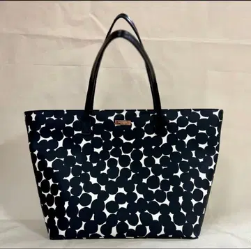[택 포함 새상품] kate spade 도트 무늬 토트백