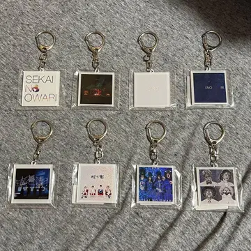 세카오와 자켓 사진 홀로그램 키링 낱개 판매