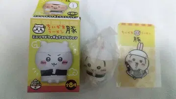 치이카와 (먼작귀) 라멘 돈 미니 소프트 비닐 피규어 컬렉션 카드 토끼