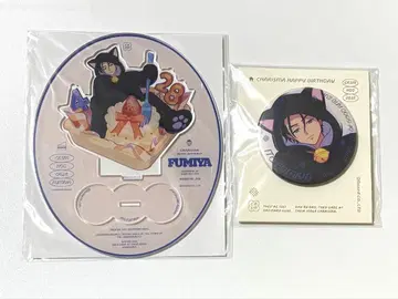 카리스마 이토 후미야 아크릴 스탠드 캔뱃지