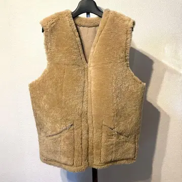 80s 90s 호주산 리버서블 무스탕 베스트