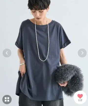 [ 미사용 새상품 ] BARNYARDSTORM 슬릿 롱 T 상의