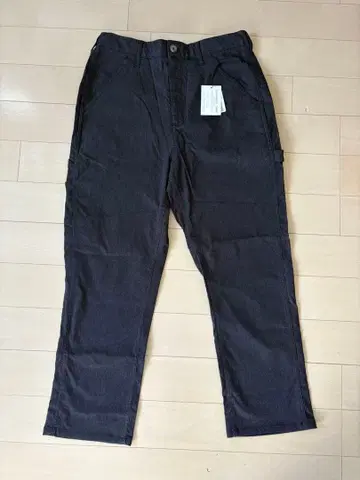 차오패닉 티피 테이퍼드 팬츠 스트레치 웜 블랙 팬츠