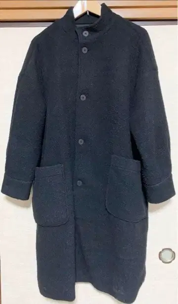 sm2rhythm 니트 코트 블랙