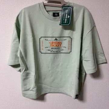 M's GREEN APPLE 영화 티켓 디자인 T셔츠 XL