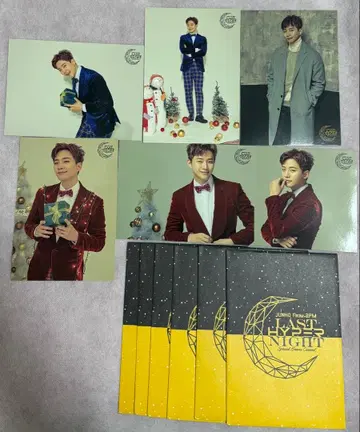 2PM 준호 LAST HYPER NIGHT 랜덤 트레이딩 카드 6장 세트