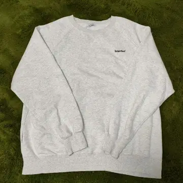 BrokenBase 원포인트 자수 속기모 맨투맨 크루넥 L 사이즈