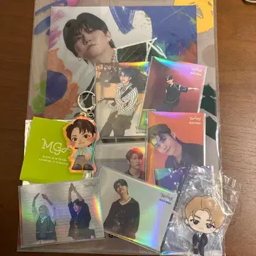 미세스 그린애플 와카이 세트 클리어 파일 아크릴 스탠드 포토 카드