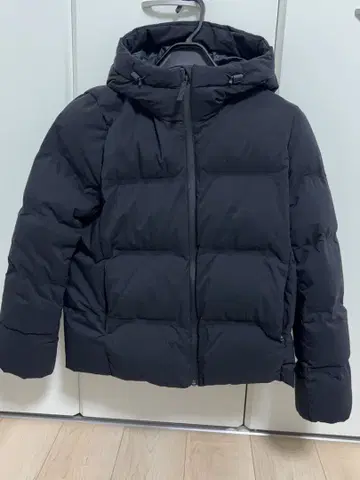 UNIQLO 심리스 다운 후드티/다운 자켓/S