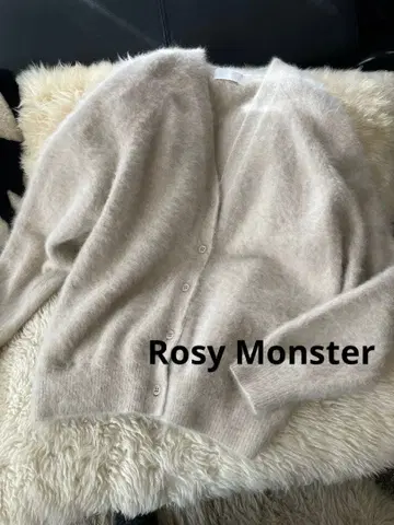 새상품급 Rosy Monster 콘콘 가디건 베이지
